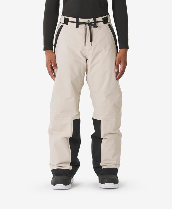 Actual product image Wedze Skihose Snowboardhose Herren strapazierfähig wasserdicht - SNB 500 beige (S)