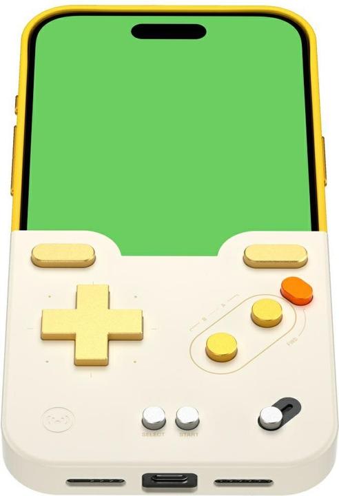 Produktbild Case GAMEBABY with controller for iPhone 16 Pro Max yellow (Apple iPhone 16 Pro Max)