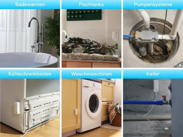 Actual product image SwitchBot WLAN water detector - with sensor cable