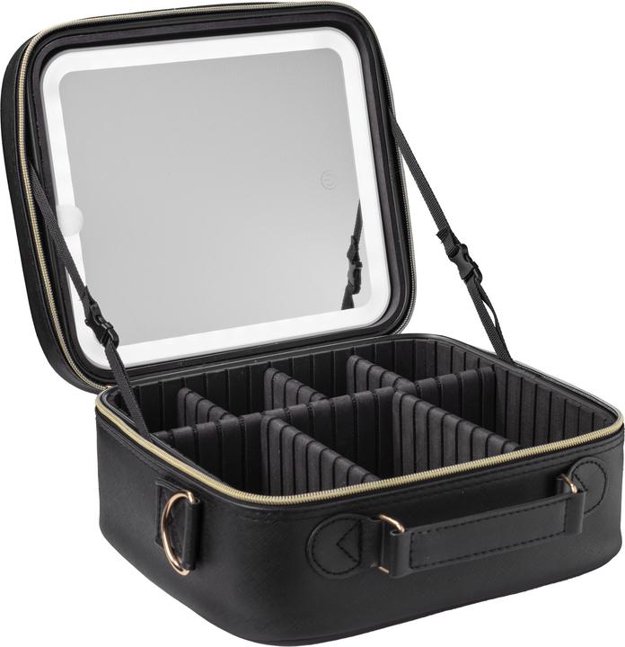 Enne Interior Glow Up Travel Makeup Mirror and Bag with LED Light