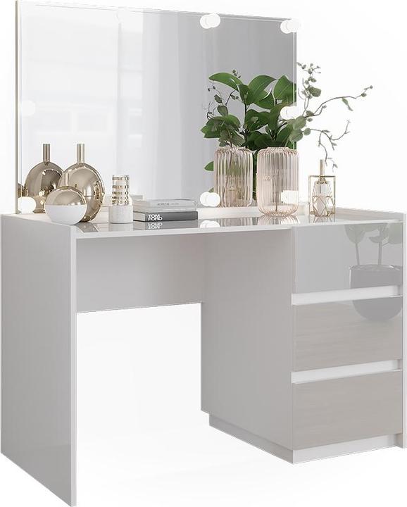 Actual product image Vicco Marla with mirror, LED fairy lights (120 x 60 x 79 cm)