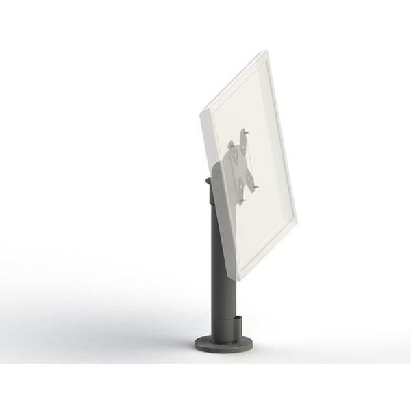 Thumbnail - Ergonomic Solutions Old VESA 75/100 Pole Mount (Tisch, 11.80"), Monitor Halterung, Schwarz