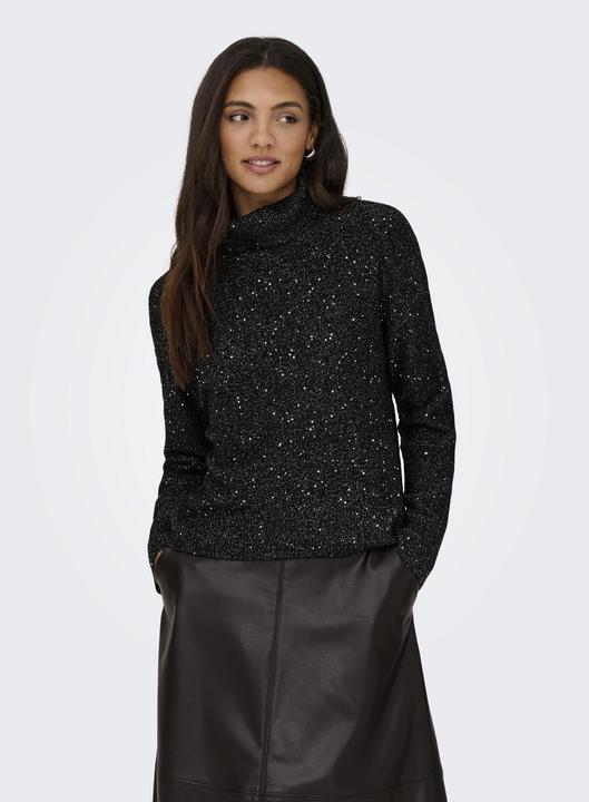 Produktbild Only Onlarizona Ls Sequins Rollneck Pull Knt (M)
