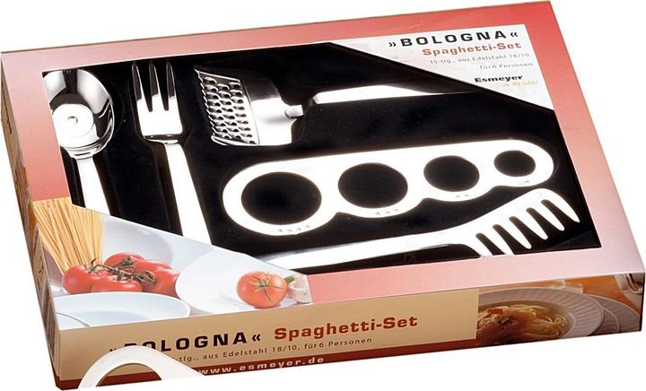 Immagine prodotto Esmeyer Set di posate e piatti per spaghetti 15 pezzi. (15 pz.)