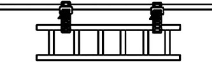 Actual product image HellermannTyton Cable tie Softfix L 340x11mm (Plastic cable ties, 340 mm, 6 pcs.)