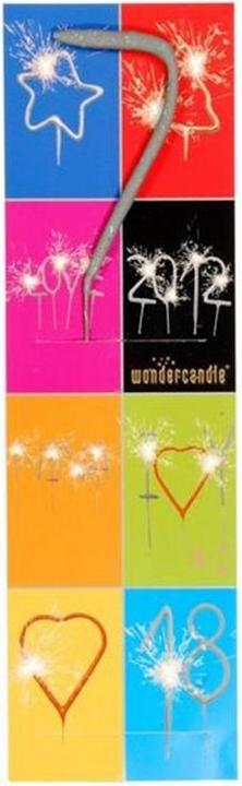 Actual product image Wondercandle Number 7 (1 pcs.)