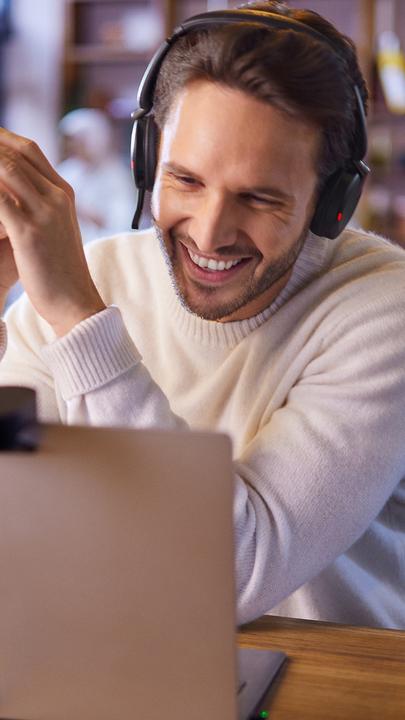 Actual product image Jabra Evolve2 65 Flex ear pads