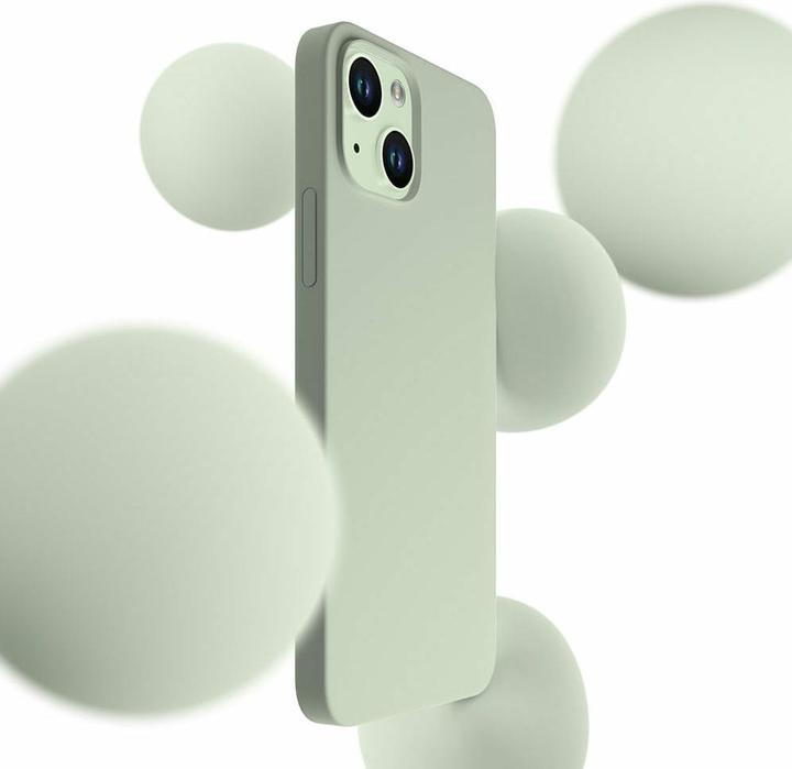 Actual product image 3MK Hardy Case iPhone 15 6.1" zielony/green MagSafe (Apple iPhone 15)