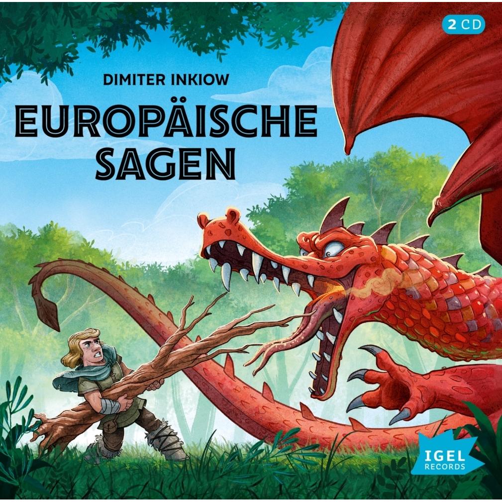 Europäische Sagen, Hörbücher von Max Meinzold, Peter Kaempfe, Ralf Kiwit, Dimiter Inkiow, Christoph Haberer