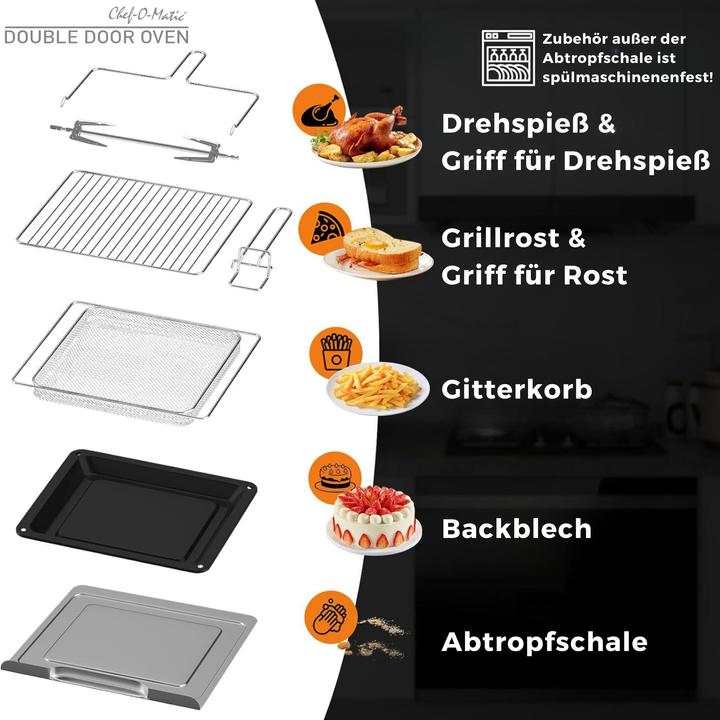 Produktbild Best direct Chef O Matic Double Door Oven