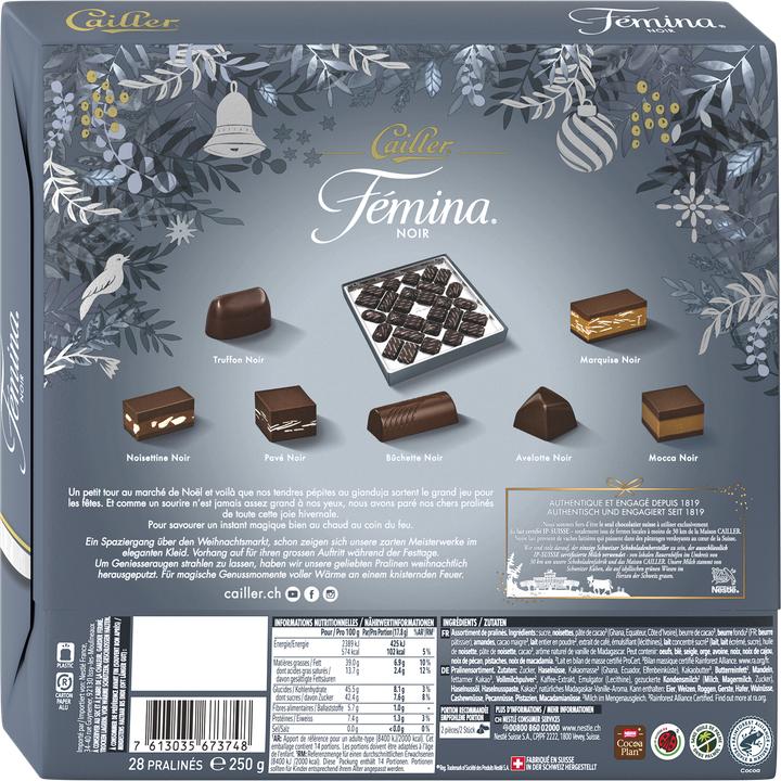 Produktbild Cailler Fémina Pralinen Dunkel (250 g)