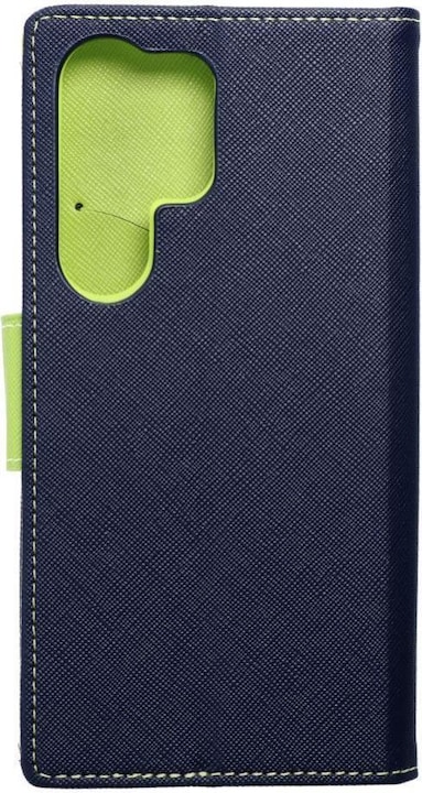 Produktbild Fancy Book Book case OEM case for SAMSUNG S24 ULTRA navy / lime (Samsung Galaxy S24 Ultra)