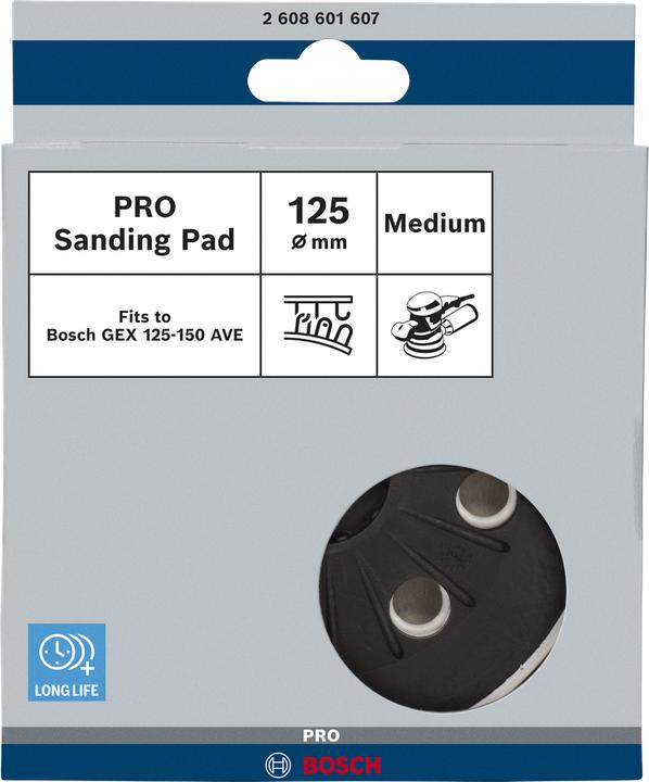 Produktbild Bosch Professional Zubehör Stützteller, 125 mm, mittelhart (Mittelhart)