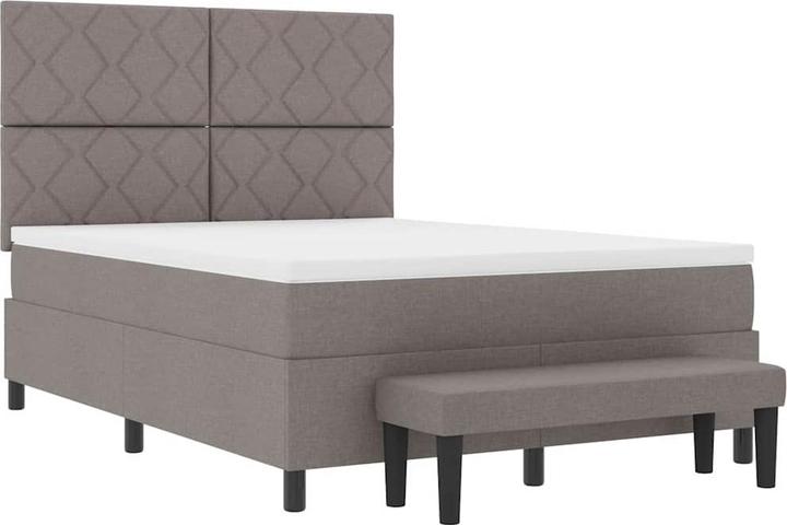 Actual product image VidaXL Box spring bed (140 x 200)