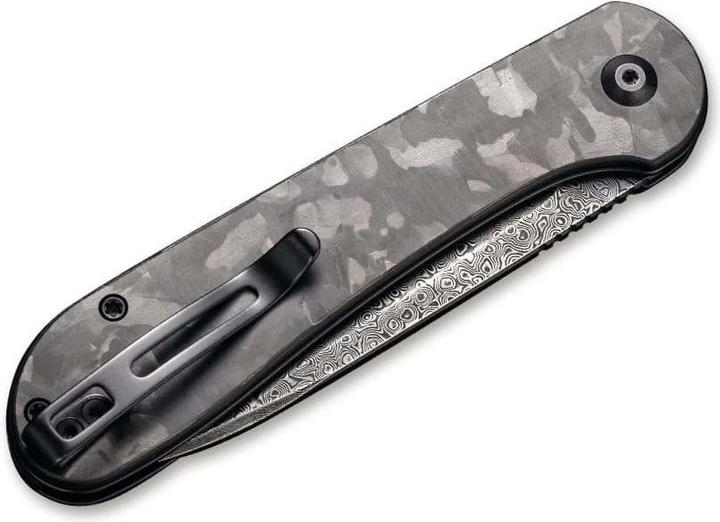 Image du produit Civivi Button Lock Elementum Damascus CF (8.80 cm)
