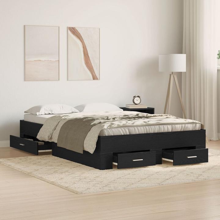 Image du produit vidaXL Rustikales Bett (120 x 190 cm)