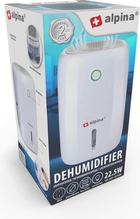 Actual product image alpina Dehumidifier 230V 22.5W
