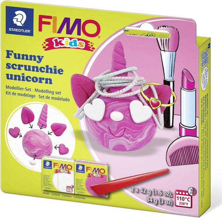 Actual product image Fimo Modeling set Kids Unicorn