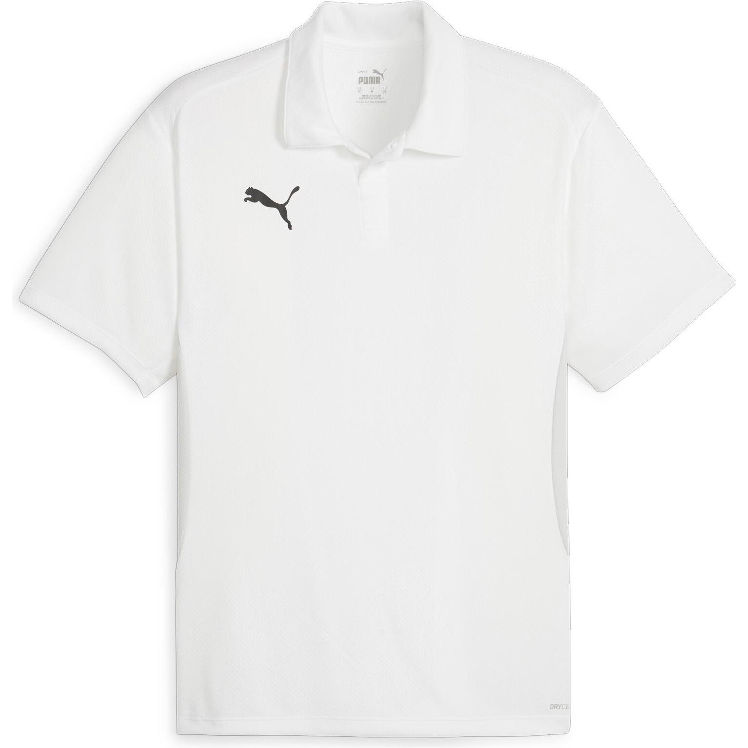 Puma, Herren, Sportshirt, teamGOAL Polo (L), Weiss, L