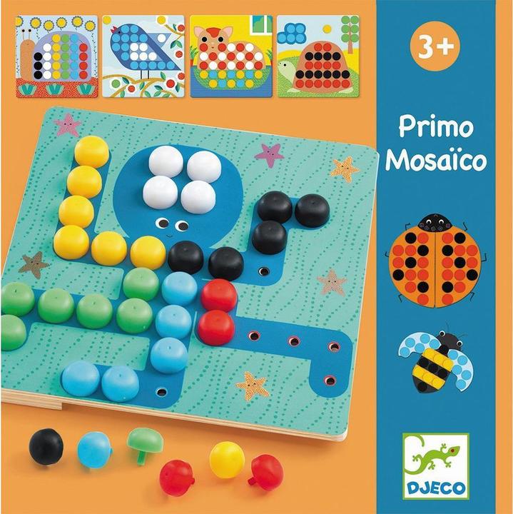 Actual product image Djeco Educational game Primo Mosaïco (mult)