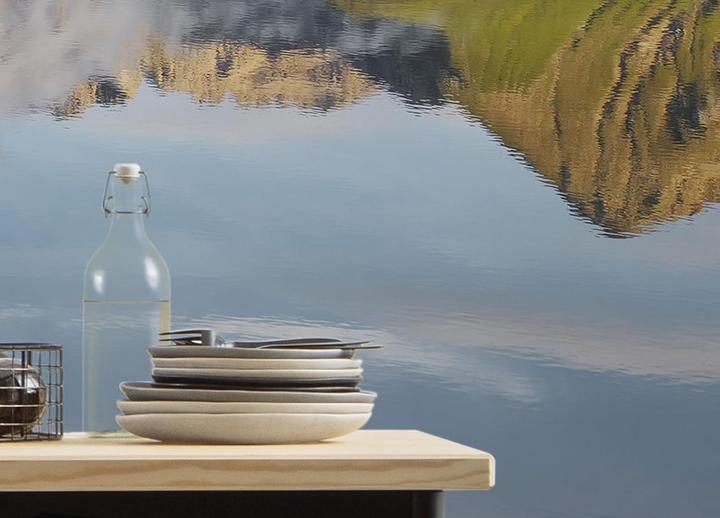 Productafbeelding Komar Non-woven Allgäu spiegel 9-luik behang 450 x 280 cm