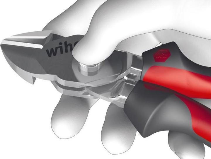 Image du produit Wiha BiCut Industrial- Cisaille latérale réversible à levier Heavy Duty Lever Diagonal Cutter. (200 mm)