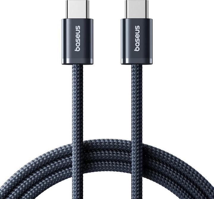Baseus USB-C to USB-C Cable Dynamic 4 Series, 100W, 5A, 1m, Cosmic Black (1 m, USB 4.0, 100 W)