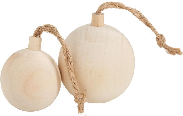 Image du produit Creativ Company Boule en bois pour la décoration de Noël (1 -pièce)