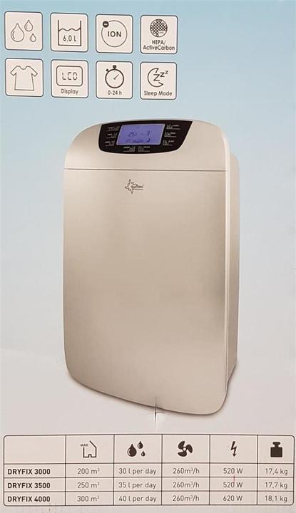 Actual product image Suntec Wellness 13102 DryFix 4000 Dehumidifier (30 m²)