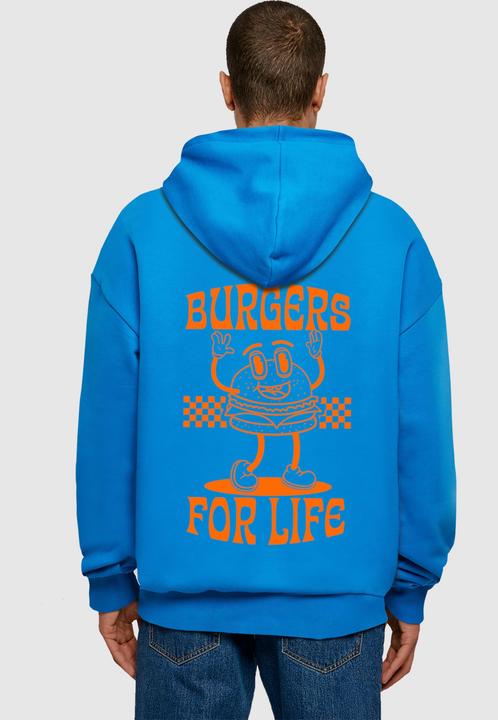 Produktbild Merchcode Burgers For Life Hoody - 198403 (L)