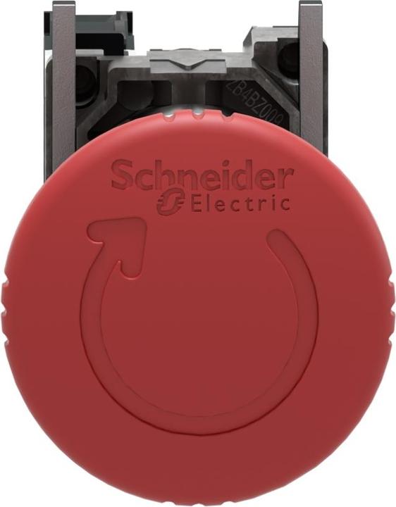 Produktbild Schneider Electric Emergency Stop 40mm Turn Release Red 1NC