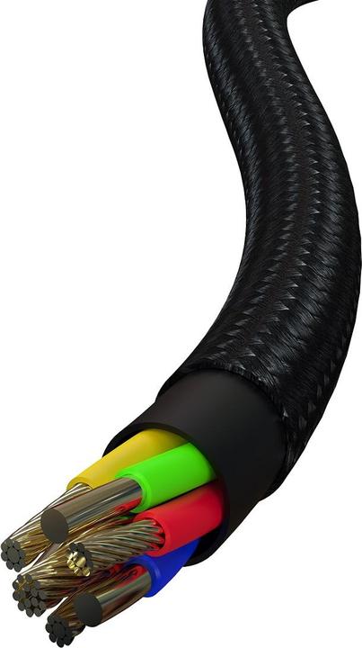 Produktbild Devia Kabel Extreme 4in1 PD USB-C + USB - USB-C + Lightning 1,5 m schwarz (1.50 m, USB 3.2 Gen 1, 60 W)
