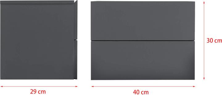 Immagine prodotto En.Casa Ampfing (40 x 29 x 30 cm)