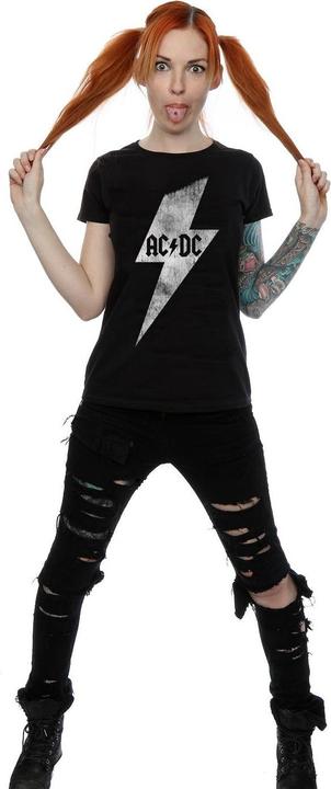 Produktbild AC/DC Lightning Bolt TShirt aus Baumwolle (XS)
