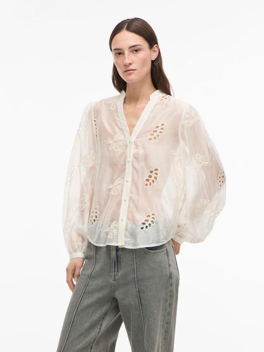 Immagine prodotto Rouge Edit Split Neck Langarmhemd (42)