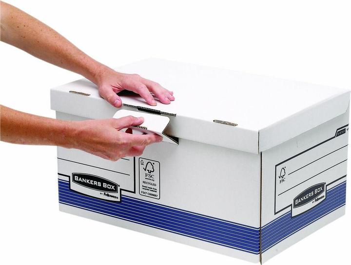 Actual product image Fellowes Archiv-Klappdeckelbox Maxi (A4)