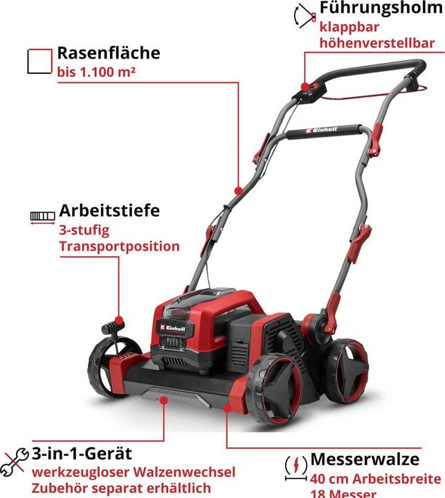 Produktbild Einhell GP-SC 36/40 Li BL-Solo