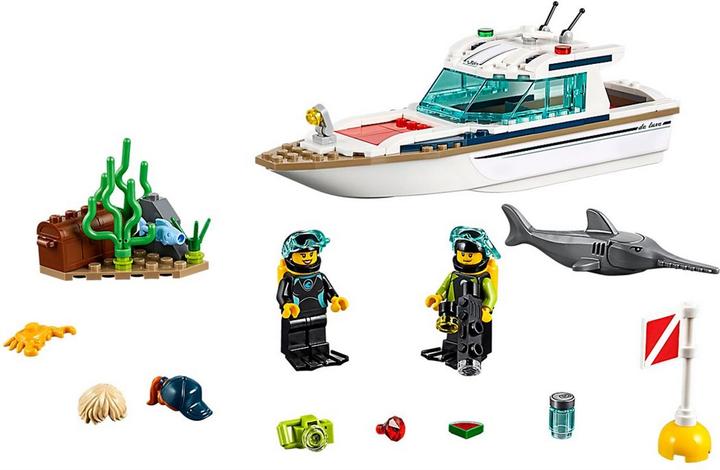 Image du produit LEGO Yacht de plongée (60221, LEGO City)