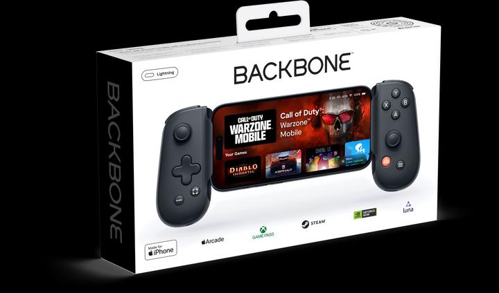 Actual product image Backbone One (Lightning) - iPhone Controller - 2nd Gen. (iOS)
