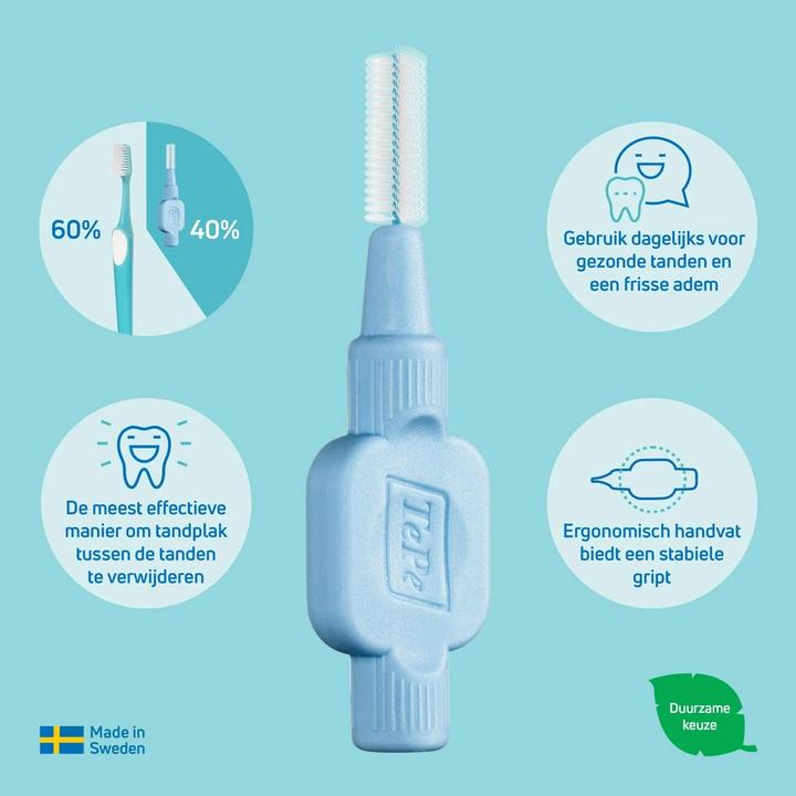Actual product image TePe Interdental Brush 0.8mm x-soft grün (6x, 0.80 mm)