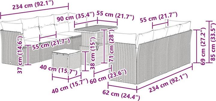 Produktbild vidaXL Salvatore