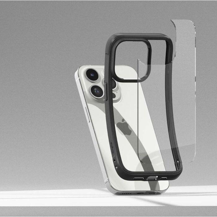 Produktbild Ringke iPhone 15 Pro Case Fusion Bold Clear/ Black (Apple iPhone 15 Pro)