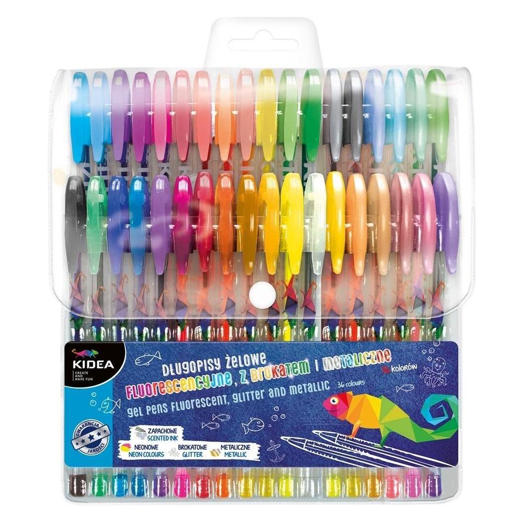 Derform, Kleurpotloden, Gelpennen 36 Kleuren Kidea (36 x)