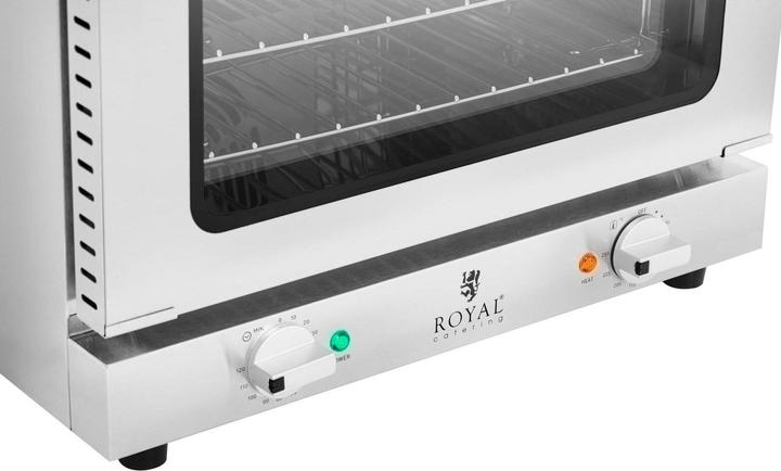 Produktbild Royal Catering Heissluftofen Konvektomat Kombidämpfer Backofen Edelstahl 2.150 W 3 Gitterroste