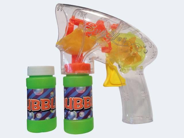 Gebro Toys Seifenblasenpistole Bubble Gun, keine Batterien notwendig