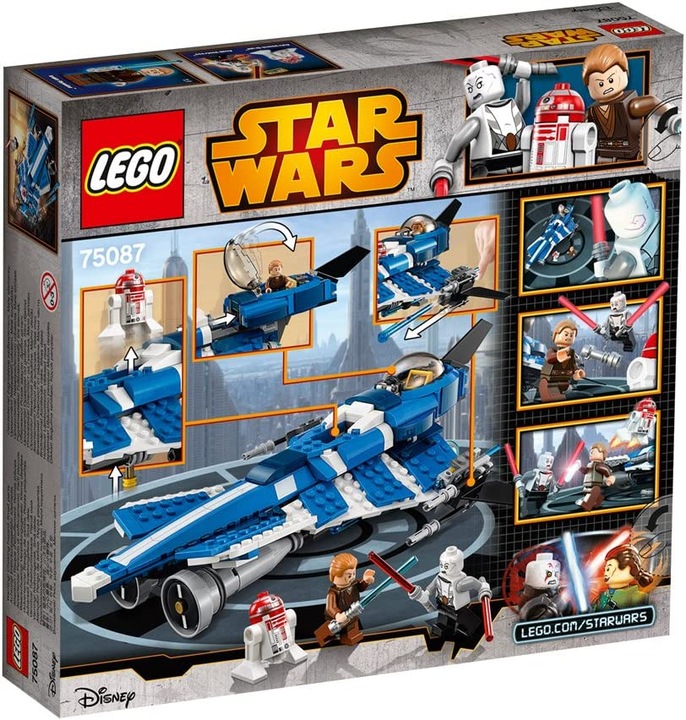 Immagine prodotto LEGO Il caccia stellare Jedi personalizzato di Anakin (75087, LEGO Star Wars)