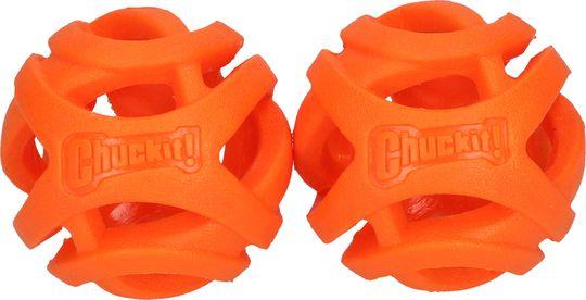 Produktbild Chuckit! CHUCKIT BREATHE RIGHT Bring the ball Lots 6.5 cm in diameter Size M 2 pcs Orange (Ballspielzeug Hund)