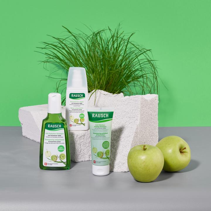 Produktbild Rausch Anti-Pollution-Shampoo mit Schweizer Apfel (200 ml, Flüssiges Shampoo)