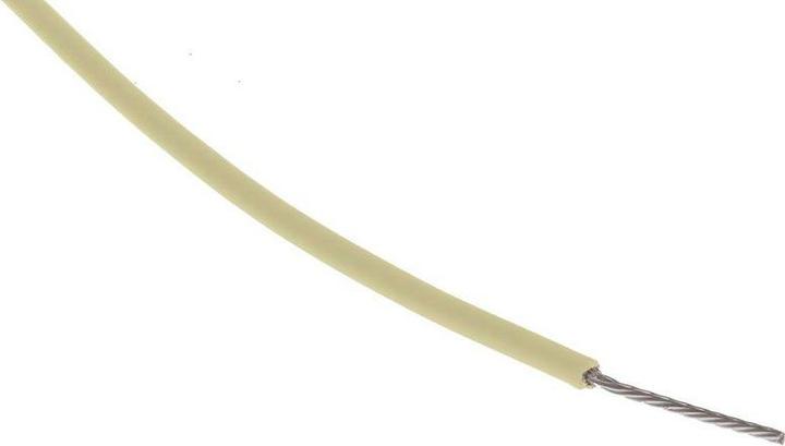 Image du produit RS PRO PTFE A 7/0.15 yellow 100m (100 m)