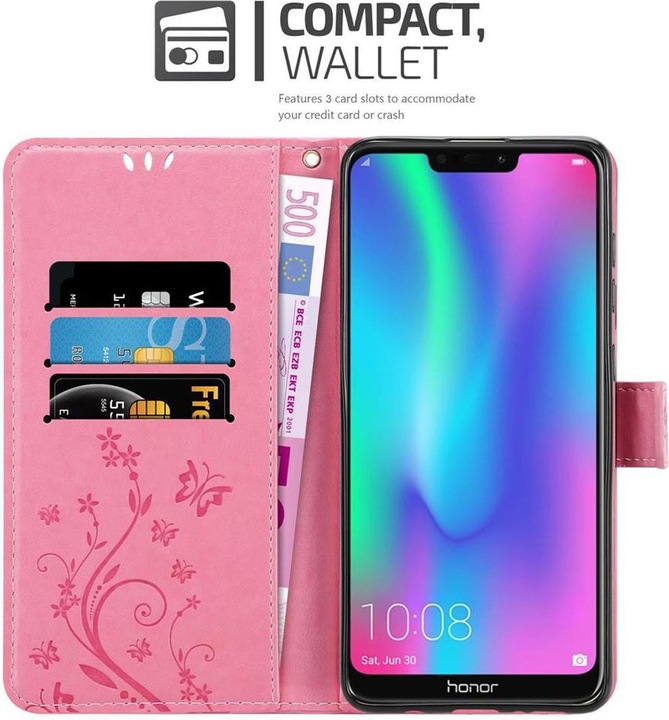 Produktbild Cadorabo Flower Book Cover (Honor 8C)